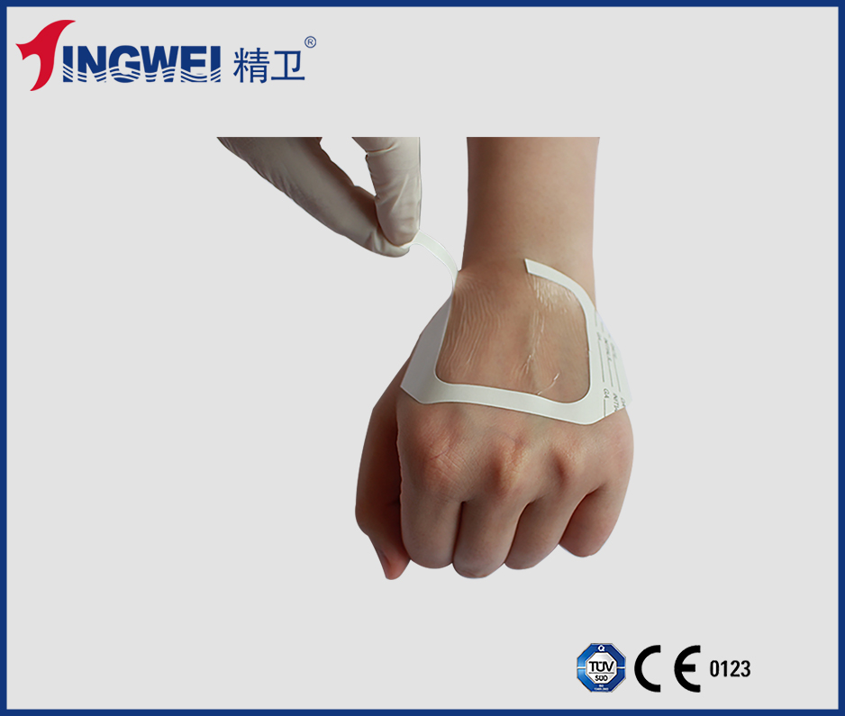 全透明框型留置針貼（不含吸水墊）